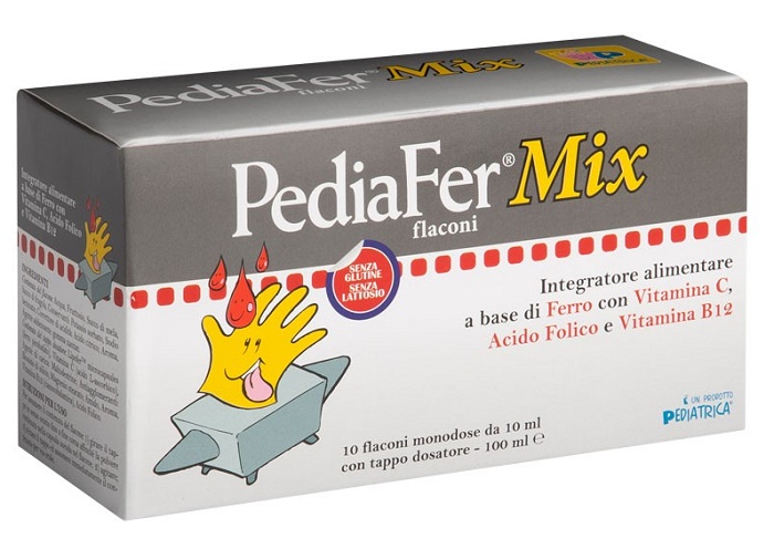 PEDIAFER MIX 10 FLACONI DA 10 ML - Metafarm