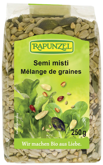 RAPUNZEL SEMI MISTI CROCCANTI 250 G - Metafarm