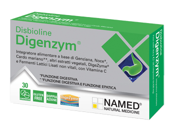 DISBIOLINE DIGENZYM AB 30 COMPRESSE - Metafarm