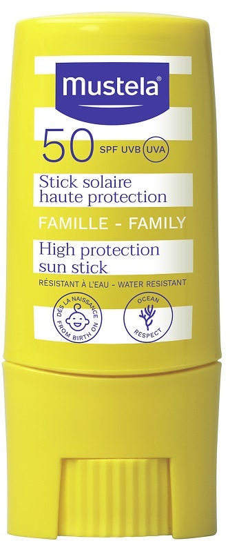 MUSTELA STICK SOLARE PROTEZIONE MOLTO ALTA SPF50 9 ML - Metafarm