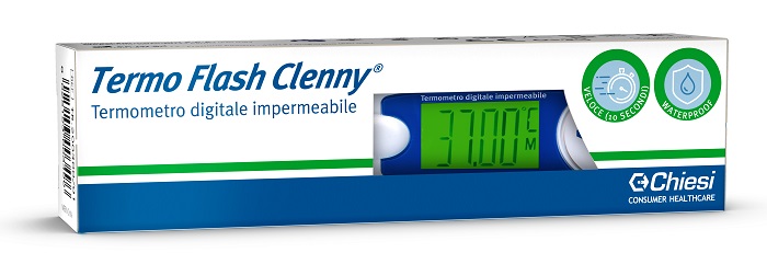 TERMOMETRO CLENNY TERMO FLASH PREDITTIVO 10 SECONDI WATERPROOF - Metafarm