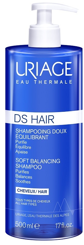URIAGE DS HAIR SHAMPOO DELICATO RIEQUILIBRANTE 500 ML - Metafarm