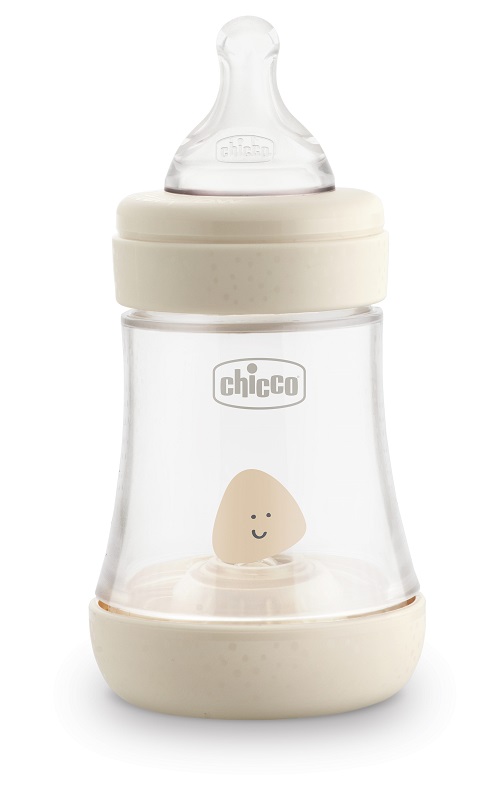CHICCO BIBERON PERFECT 5 UNISEX 150 ML IN SILICONE 1 FORO - Metafarm