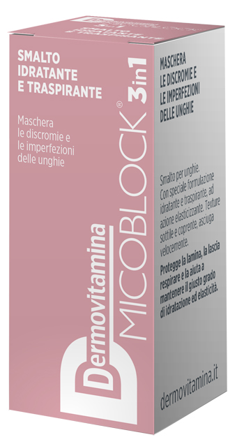 DERMOVITAMINA MICOBLOCK 3 IN 1 SMALTO IDRATANTE E TRASPIRANTE NUDE 5 ML - Metafarm