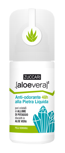 ALOEVERA2 ANTIODORE PIETRA LIQUIDO ROLL ON 50 ML - Metafarm