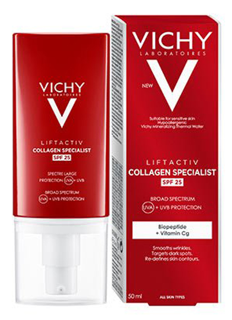 LIFTACTIVE COLLAGEN SPEC ANTI MACCHIE SPF25 50 ML - Metafarm