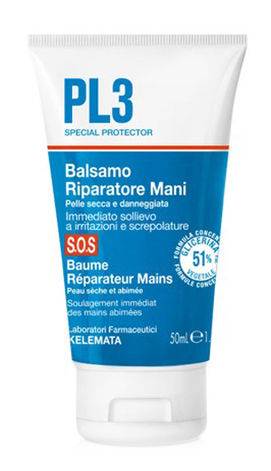 PL3 BALSAMO RIPARATORE MANI SOS 50 ML - Metafarm
