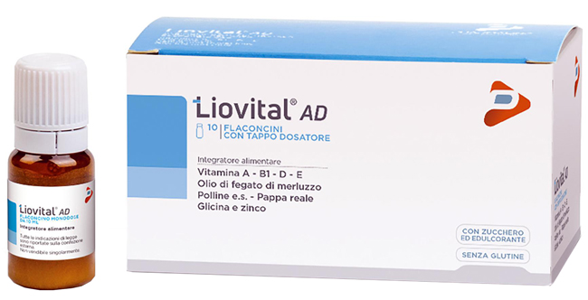 LIOVITAL AD 10 FLACONCINI DA 10 ML - Metafarm
