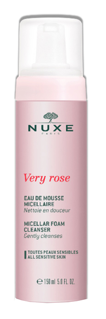 NUXE VERY ROSE MOUSSE LEGGERA DETERGENTE 150 ML - Metafarm