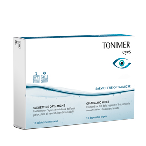 TONIMER EYES SALVIETTINE OFTALMICHE 16 PEZZI - Metafarm