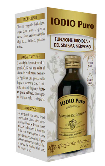 IODIO PURO ANALCOLICO 100 ML - Metafarm