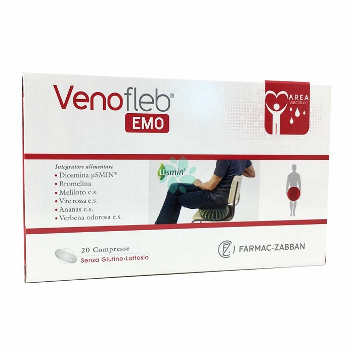 VENOFLEB EMO 20 COMPRESSE - Metafarm