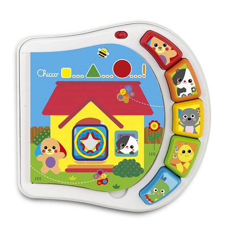 CHICCO GIOCO BS LIBRO ANIMALI DELLA CASA - Metafarm