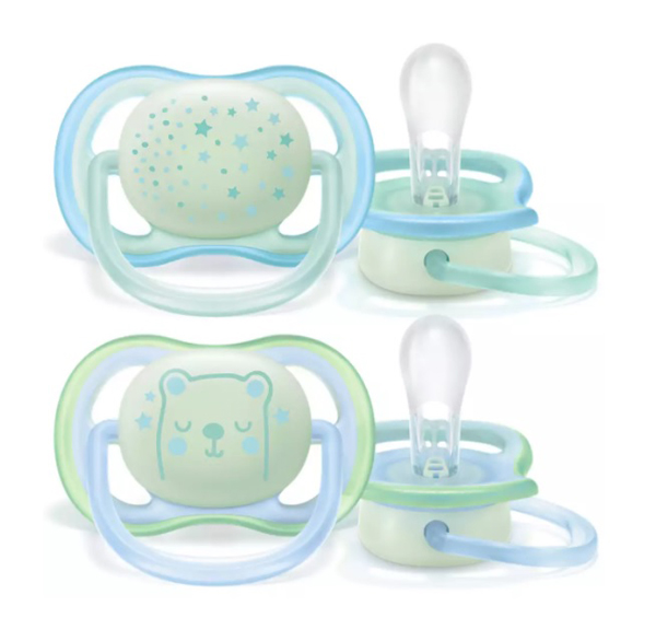 AVENT SUCCHIETTO ULTRA AIR NIGHT 0-6 MESI 2 PEZZI - Metafarm