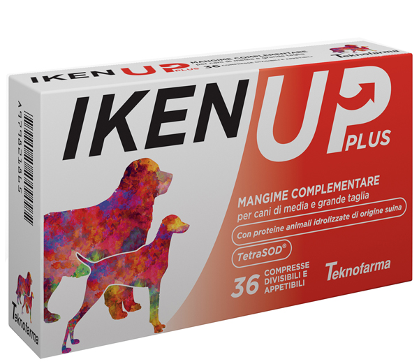 IKEN UP PLUS CANI MEDIA GRANDE TAGLIA SCATOLA 36 COMPRESSE - Metafarm