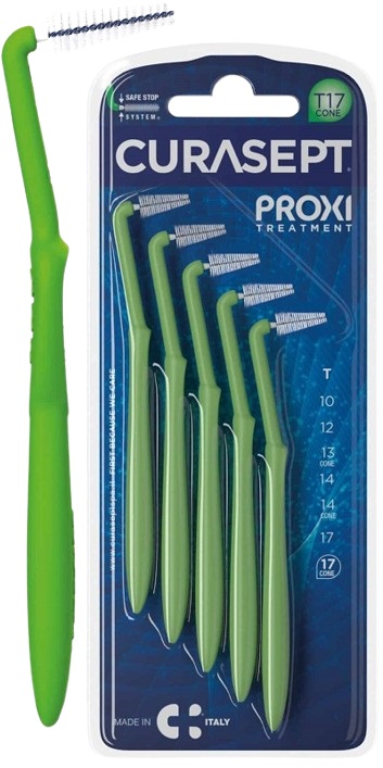 CURASEPT PROXI ANGLE P09 VERDE CHIARO/LIGHT GREEN 5 PEZZI - Metafarm