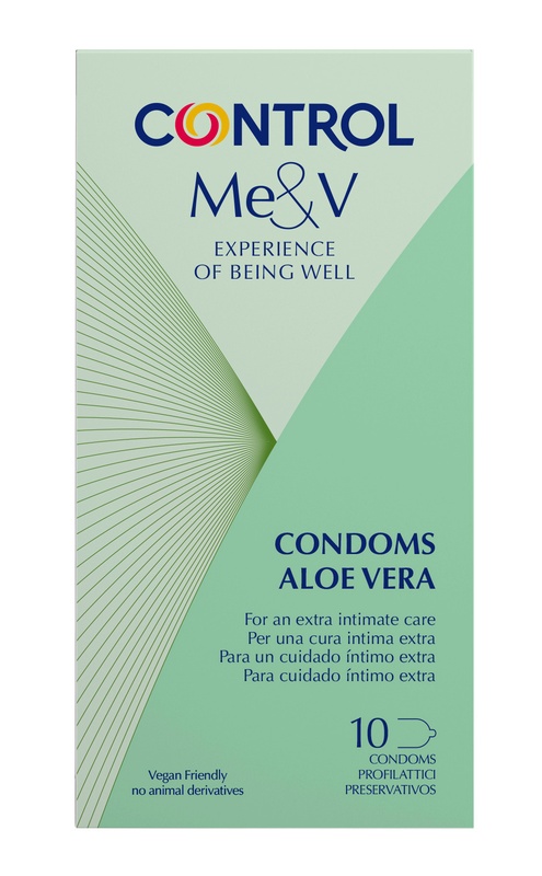 CONTROL ME&V CONDOMS ALOE VERA 10 PEZZI - Metafarm