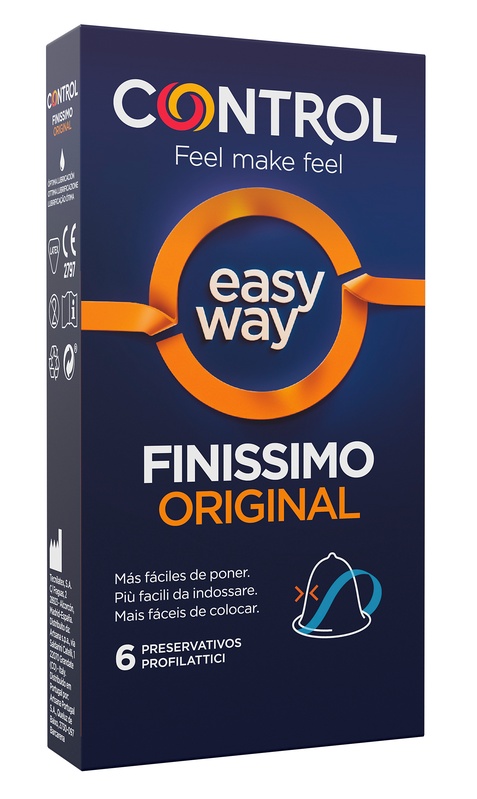 PROFILATTICO CONTROL EASY WAY FINISSIMO ORIGINAL 6 PEZZI - Metafarm