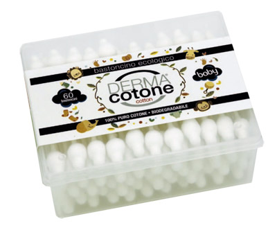 DERMACOTONE COTTON FIOC BABY 60 PEZZI - Metafarm