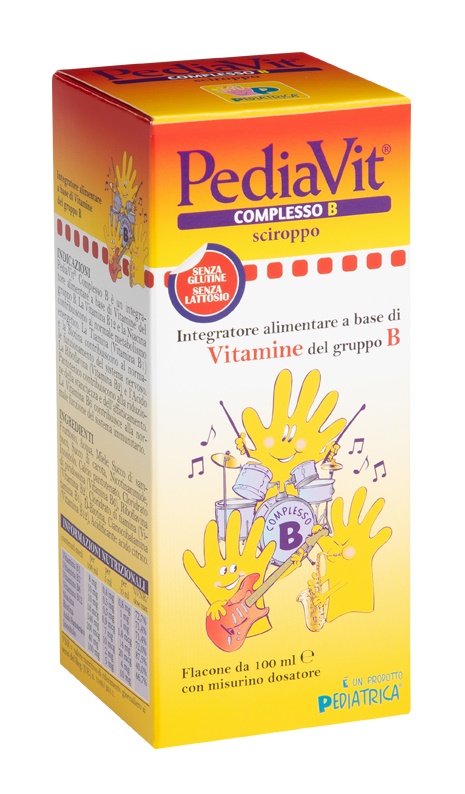 PEDIAVIT COMPLESSO B SCIROPPO 100 ML - Metafarm