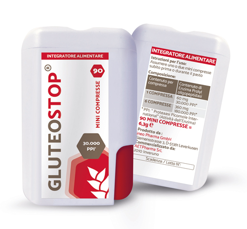 GLUTEOSTOP 90 MINI TABLETS - Metafarm