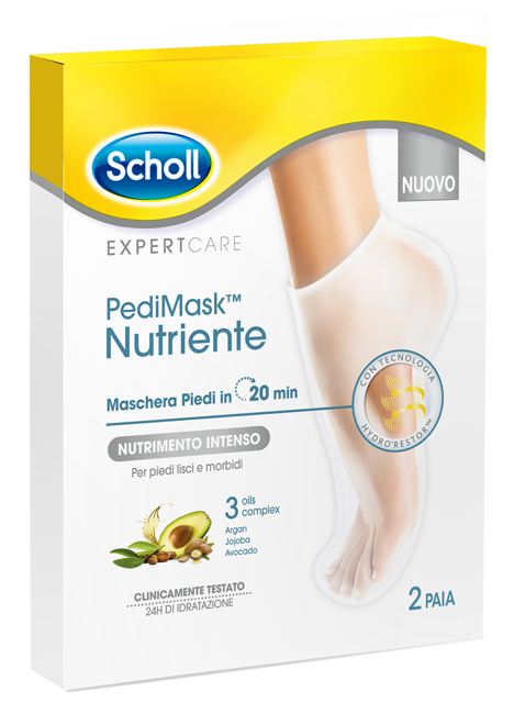 SCHOLL EXPERTCARE PEDIMASK NUTRIENTE 3 OILS COMPLEX - Metafarm