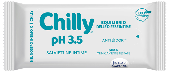CHILLY SALVIETTE PH 3,5 12 PEZZI - Metafarm