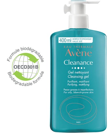AVENE CLEANANCE GEL DETERGENTE NUOVA FORMULA 400 ML - Metafarm