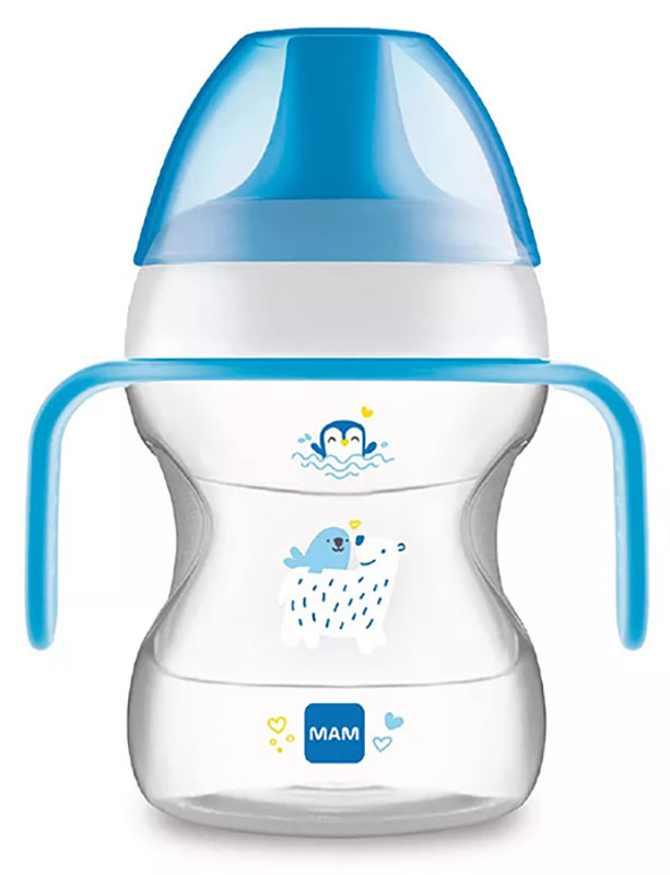 MAM LEARN TO DRINK CUP 190 ML 6+ BECCUCCIO RIGIDO MASCHIO - Metafarm