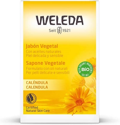 SAPONE VEGETALE CALENDULA 100 G - Metafarm