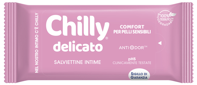 CHILLY SALVIETTE INTIME DELICATE 12 PEZZI - Metafarm