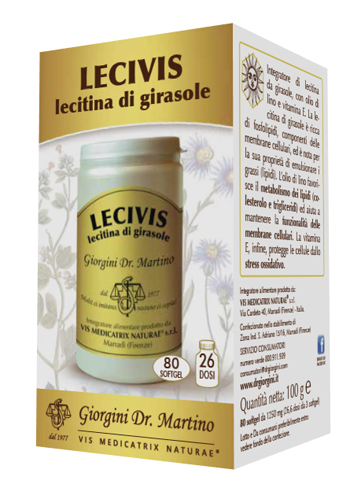 LECIVIS 100 G 80 SOFTGEL - Metafarm