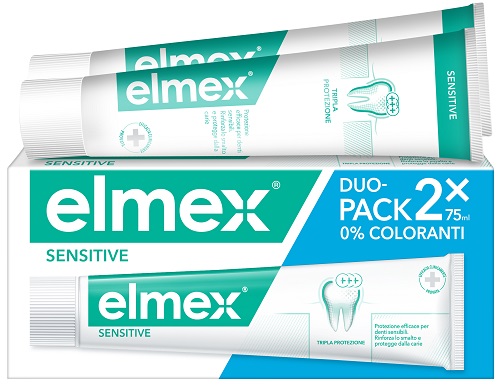 ELMEX SENSITIVE DENTIFRICIO BITUBO 2X75 ML - Metafarm