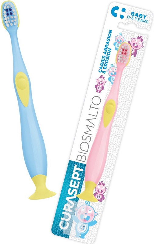 CURASEPT SPAZZOLINO BIOSMALTO BABY 0-3 ANNI - Metafarm