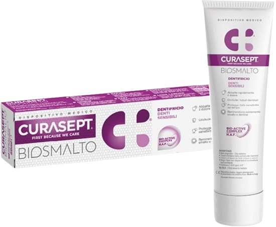 CURASEPT BIOSMALTO DENTIFRICIO DENTI SENSIBILI 75 ML - Metafarm