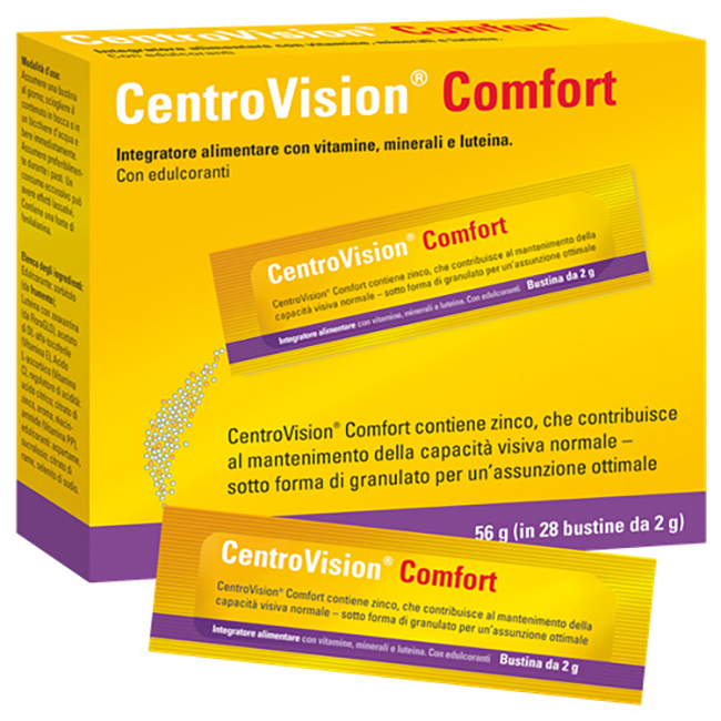 CENTROVISION COMFORT 28 BUSTINE GUSTO ARANCIA - Metafarm