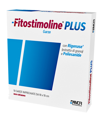 GARZA FITOSTIMOLINE PLUS 10 X 10 CM - Metafarm