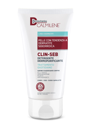 DERMOVITAMINA CALMILENE CLIN-SEB DETERGENTE DERMOPURIFICANTE TRATTAMENTO QUOTIDIANO 200 ML - Metafarm