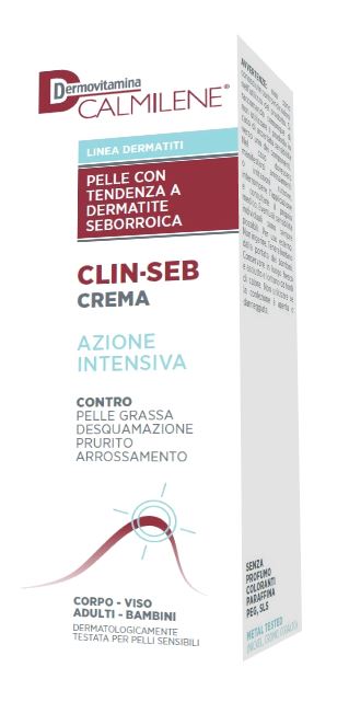DERMOVITAMINA CALMILENE CLIN-SEB CREMA AZIONE INTENSIVA PER PELLE CON TENDENZA A DERMATITE SEBORROICA 50 ML - Metafarm