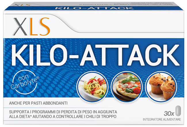 XLS KILO-ATTACK 30 COMPRESSE - Metafarm
