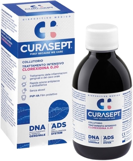 CURASEPT COLLUTORIO 0,20 ADS + DNA 200 ML - Metafarm