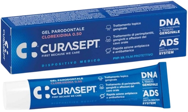 CURASEPT GEL PARODONTALE 0,5% 30 ML ADS + DNA - Metafarm