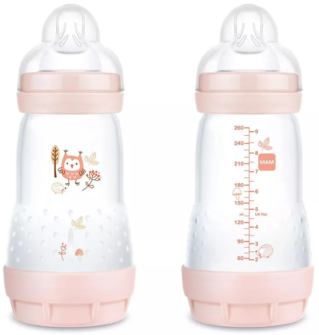 MAM BIBERON EASY START 260 ML 2+ TETTARELLA 2 FEMMINA 2 PEZZI - Metafarm