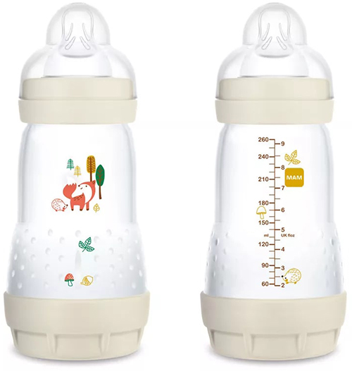 MAM BIBERON EASY START 260 ML 2+ TETTARELLA 2 NEUTRO 2 PEZZI - Metafarm