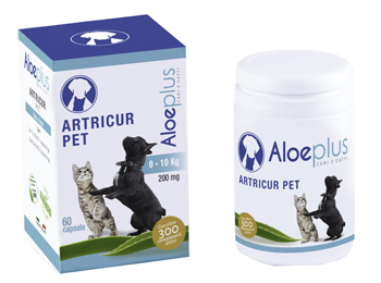 ALOEPLUS ARTRICUR PET CANI/GATTI 0-11 KG 12 G 60 CAPSULE - Metafarm