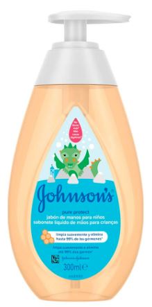 JOHNSONS BABY PURE PROTECT SAPONE MANI BAMBINI 300 ML - Metafarm