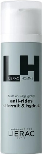 LIERAC HOMME FLUIDO ANTI ETA' GLOBALE 50 ML - Metafarm