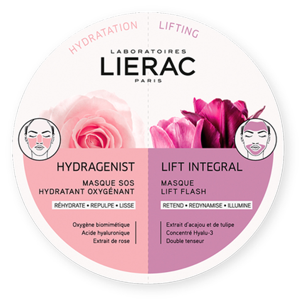 LIERAC MONO MASK HYDRA + LIFT INTEGRAL 2 X 6 ML - Metafarm