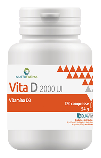 VITA D 2000UI 120 COMPRESSE - Metafarm