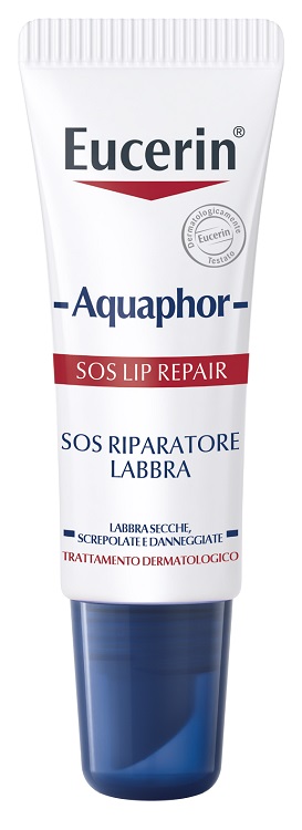 EUCERIN AQUAPHOR SOS RIPARATORE LABBRA 10 ML - Metafarm